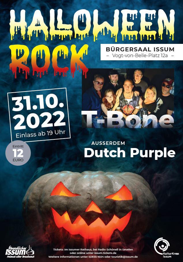Plakat Halloween-Rock