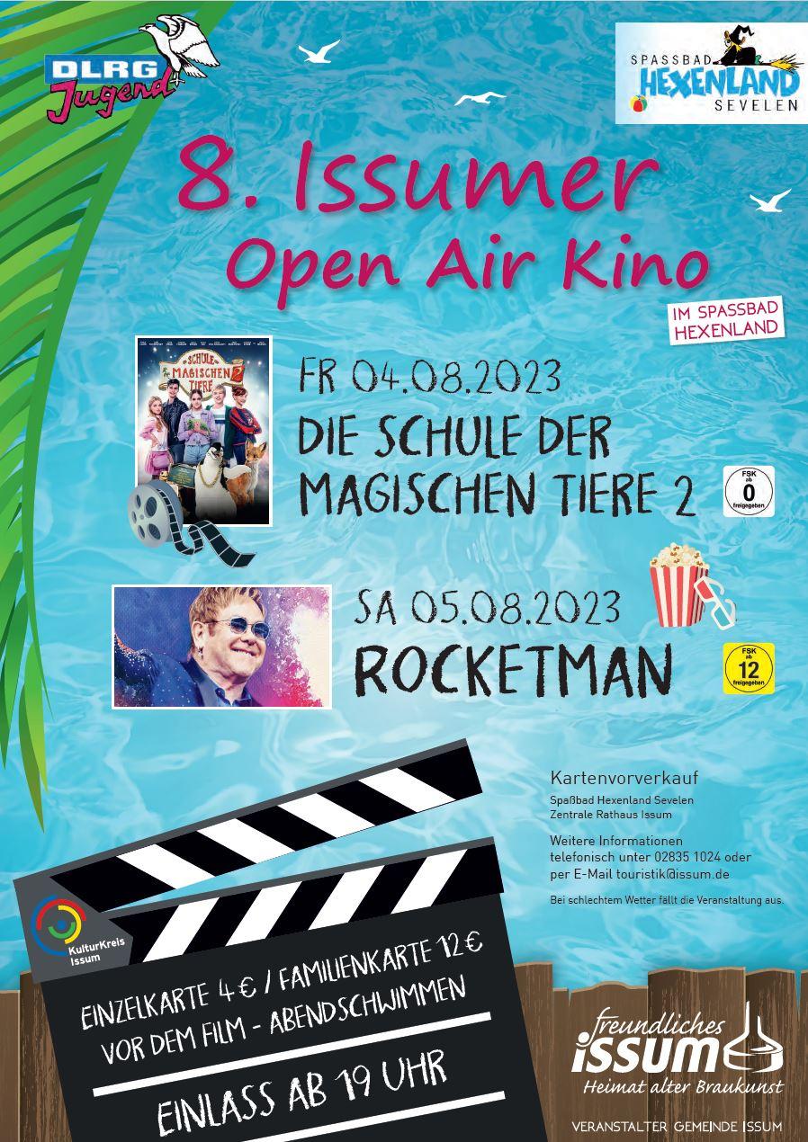 Plakat zum 8. Issumer Open Air Kino