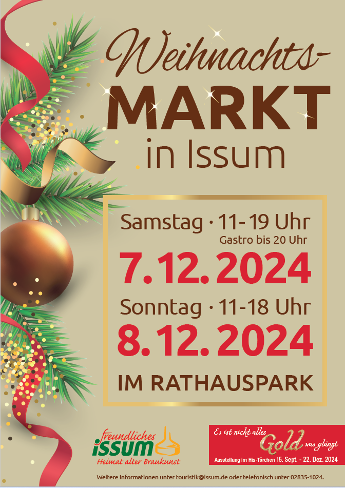 Weihnachtsmarkt Issum  2024