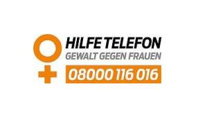 Logo Hilfetelefon - Gewalt gegen Frauen