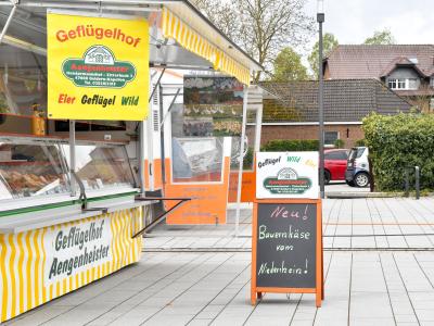 Wochenmarkt Issum Platz an de Pomp