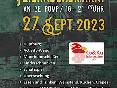 Feierabendmarkt am 27.09.2023